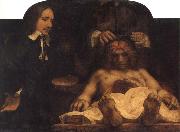 REMBRANDT Harmenszoon van Rijn The Anatomy Lesson of Dr.Joan Deyman oil